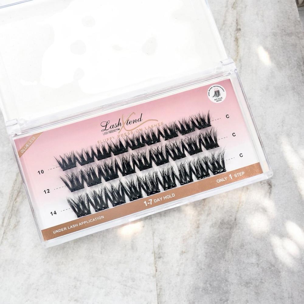 Pre-Glued Press On Lash Style (FLUFFY)