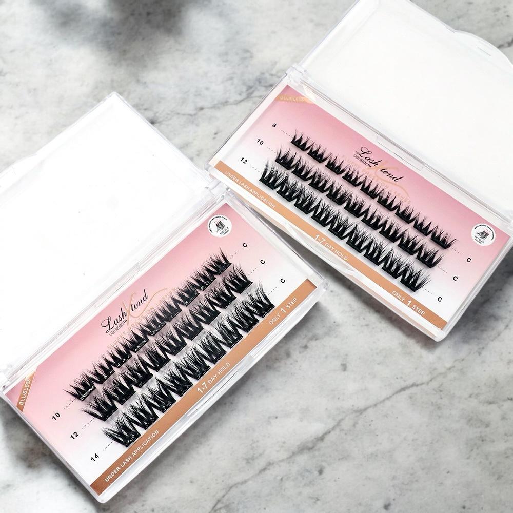 Pre-Glued Press On Lash Style (FLUFFY)