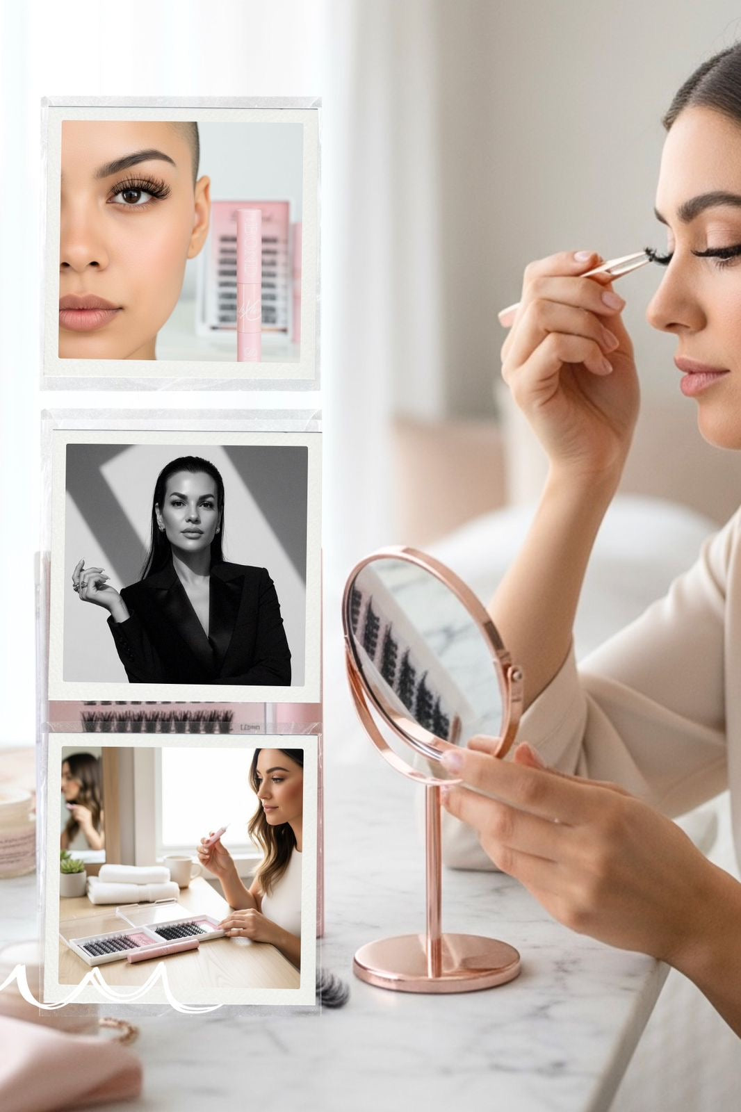  DIY lash application 