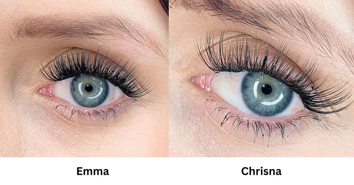 Lash extension styles 