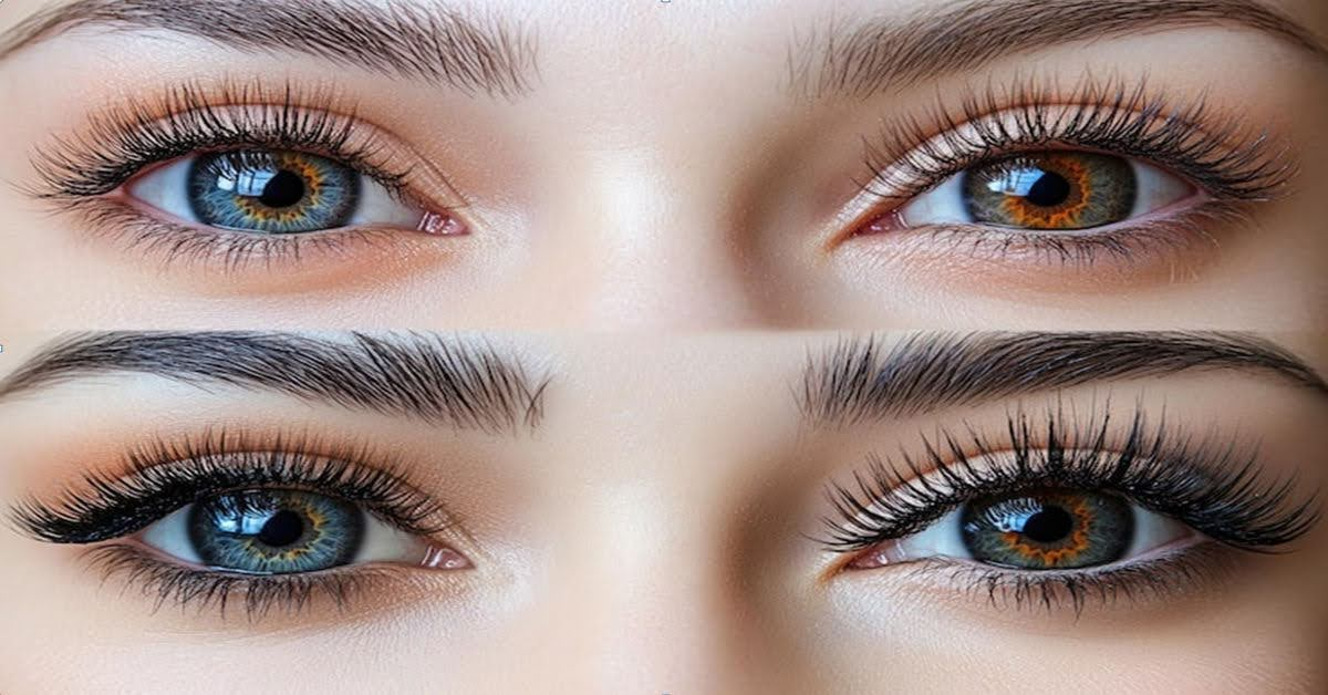 false lashes