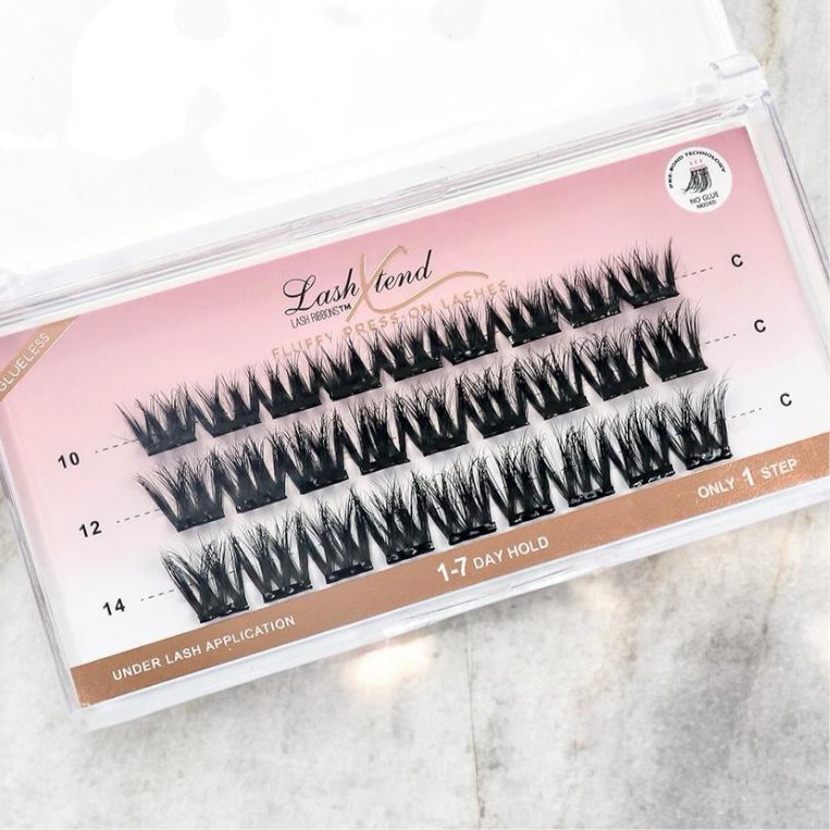 Pre-Glued Press On Lash Style (FLUFFY)