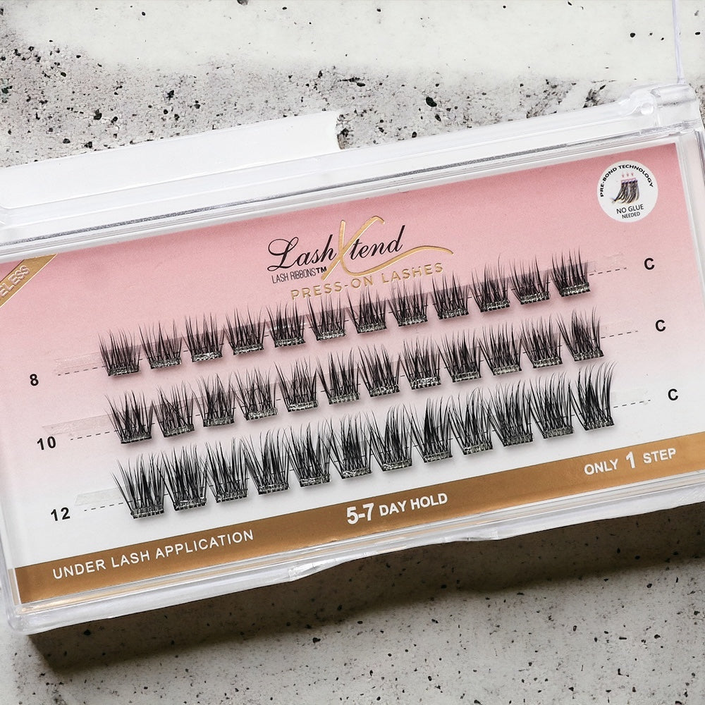 Pre-Glued Press On Lashes (Damaged Boxes)
