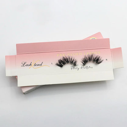 Pre Glued Half Lashes Flirty Halfsies